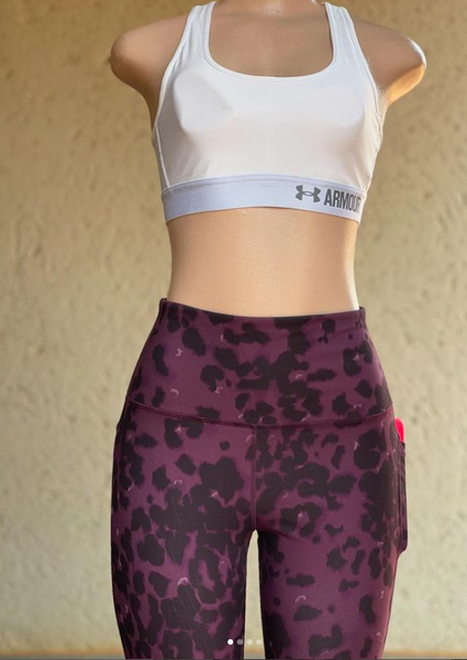red leggings