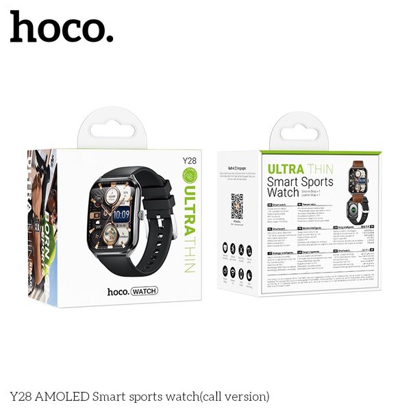 Умные смарт часы HOCO Y28 AMOLED