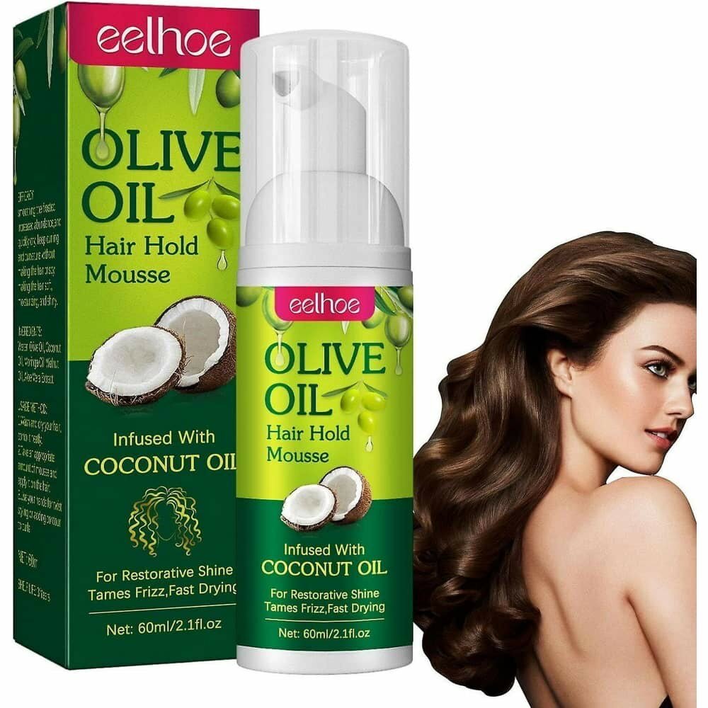 Mousse cheveuà l'huile d'olive