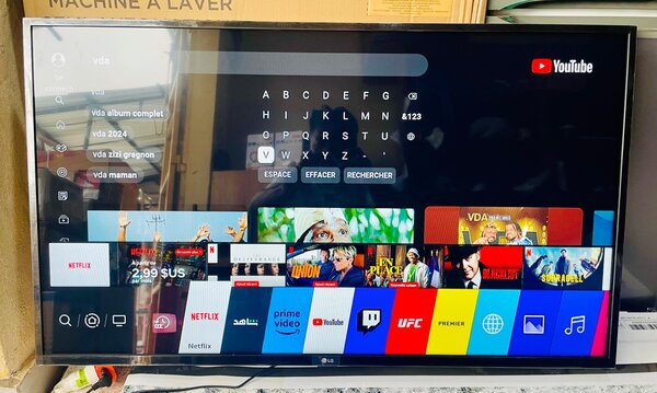 TV LED LG WEBOS 43 POUCES AVEC WIFI / SMART TV