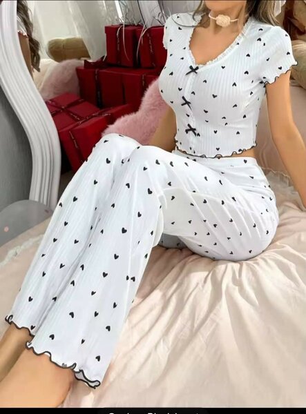 Pyjama confortable à motifs