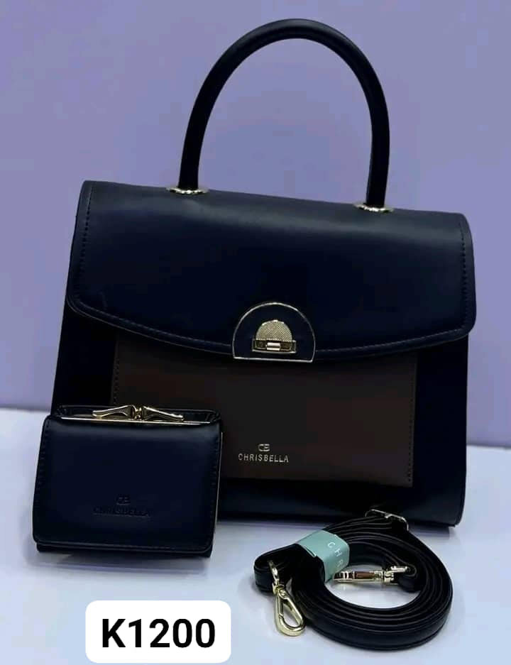 set of bags black