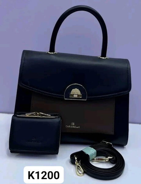 set of bags black