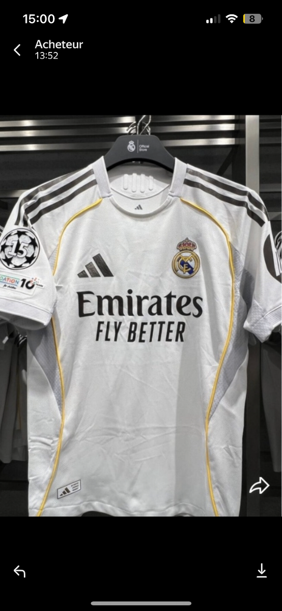 Maillot Real Madrid 2023