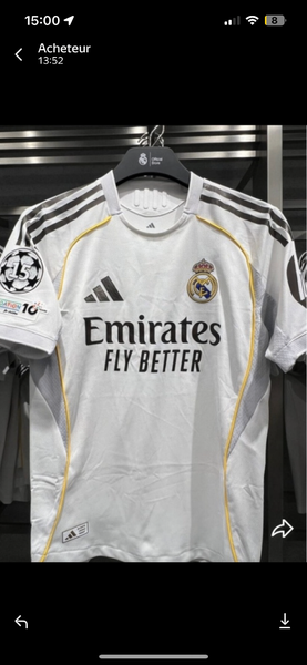 Maillot Real Madrid 2023