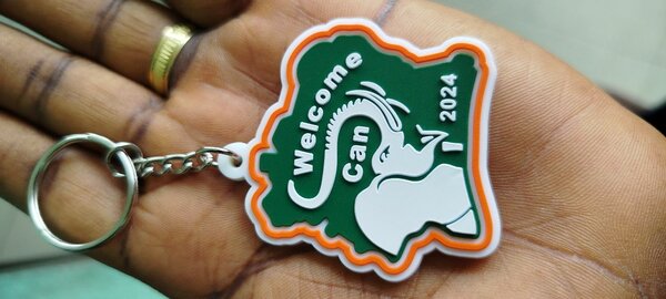 Côte d'Ivoire CAN 2024 Keychains