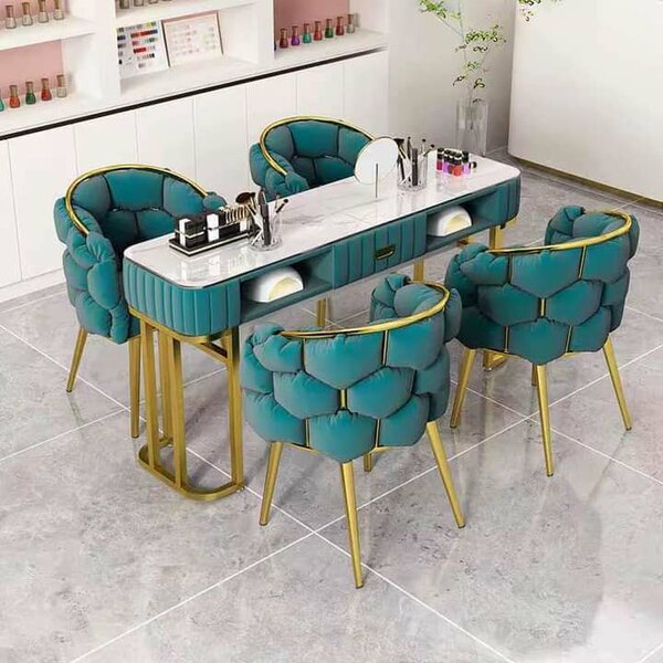 Luxury Manicure table & 4 Chairs   for spa / Salon