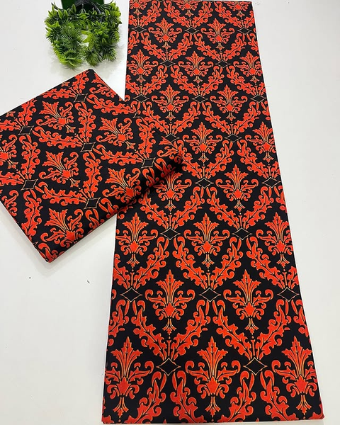 Tissu rouge