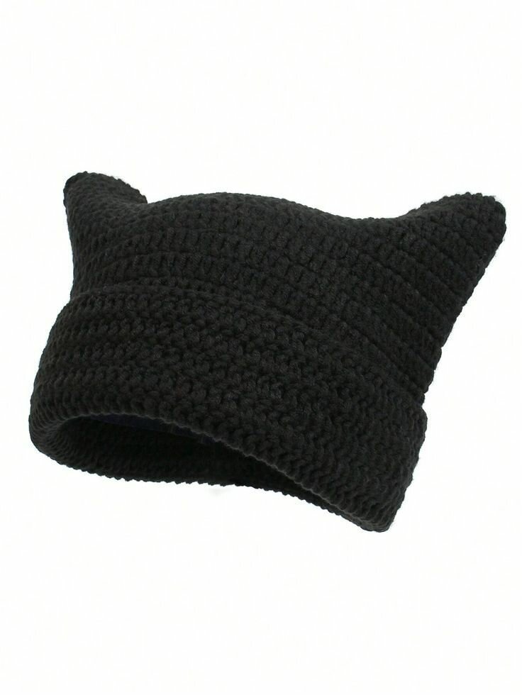 Bonnet cat au crochet