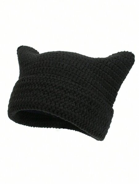 Bonnet cat au crochet