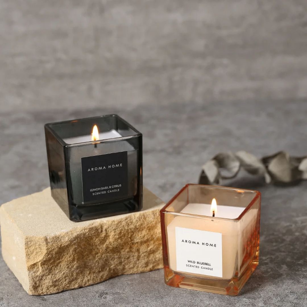 3 Pièces de bougie parfumée décorative anti odeur