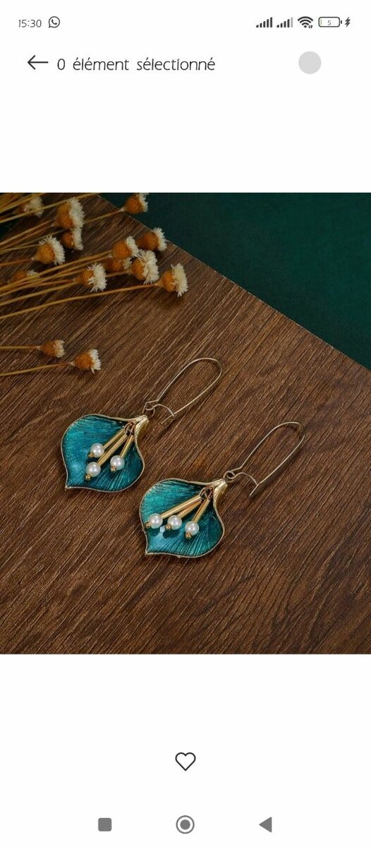 Boucles d'oreilles