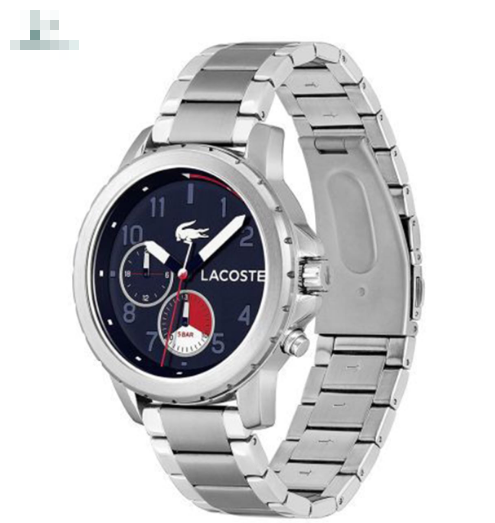 horloge chrome Lacoste