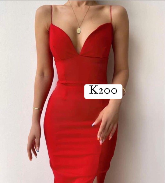 Red dress