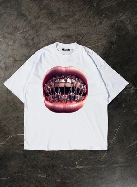 T-shirt lèvre (t-shirt broski)