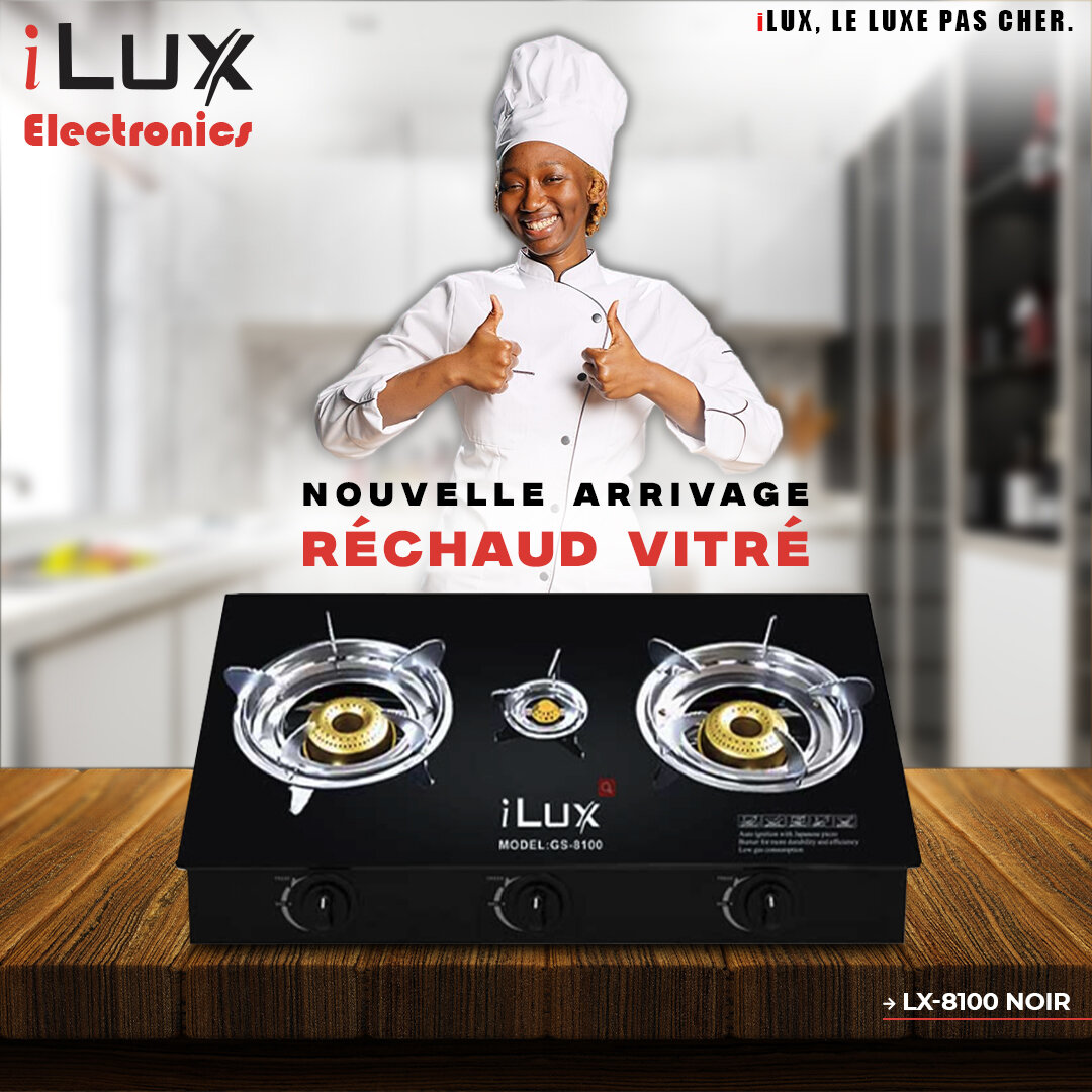 réchaud vitré iLux 