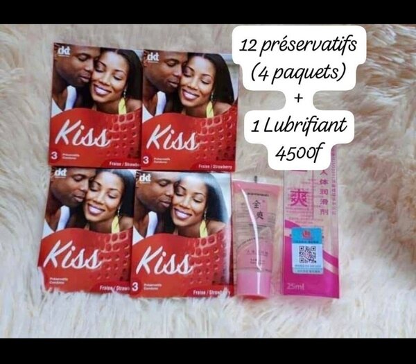 12 préservatifs + 1 lubrifiant