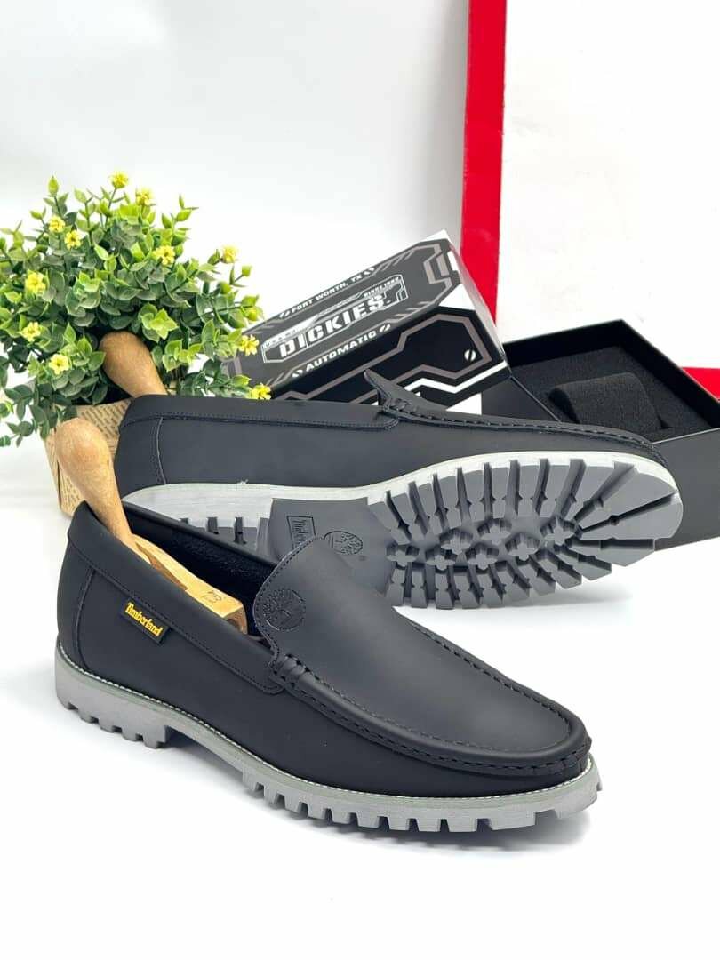 Branded loafers