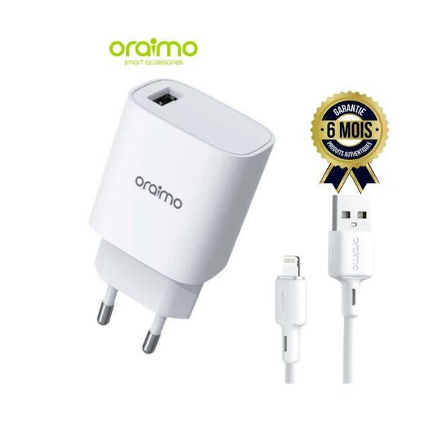 Chargeur iphone Oraimo