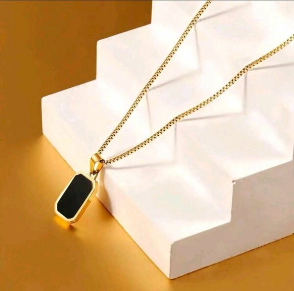 Collier mixte or plaqué