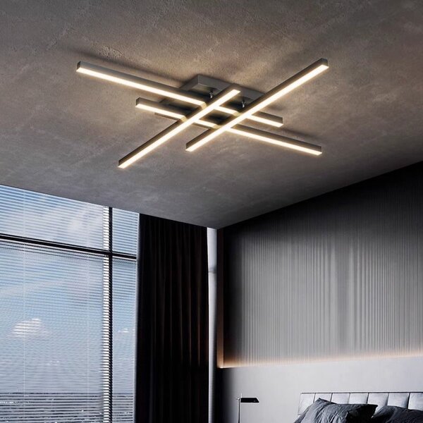 Flush mount chandelier ceiling lamp for all rooms