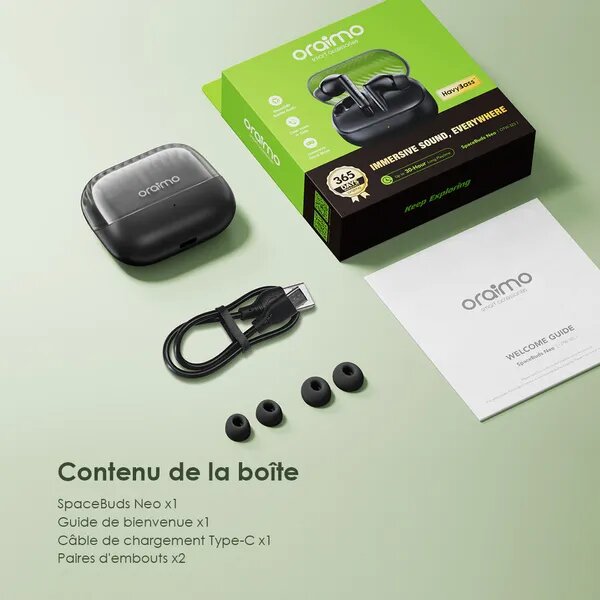 Écouteurs Oraimo Spacebuds neo