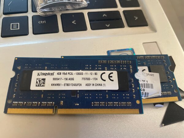 Mémoire RAM DDR3 4GB PC3L-12800S Kingston