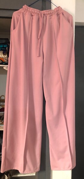 Pantalon rose ample pour femmes