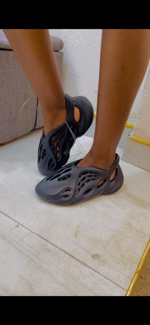 Adidas Yeezy foam runner in black