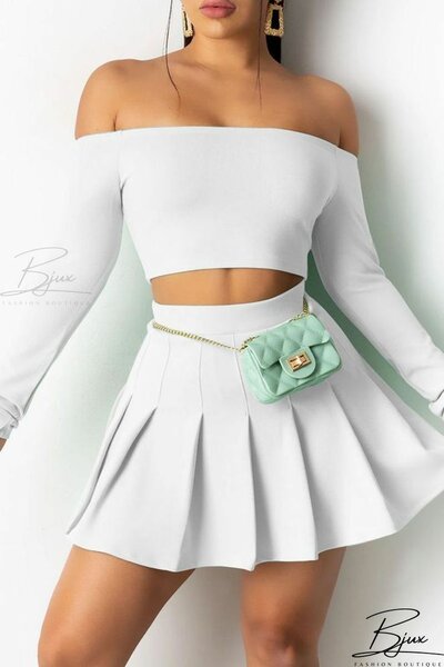 Skirt and top