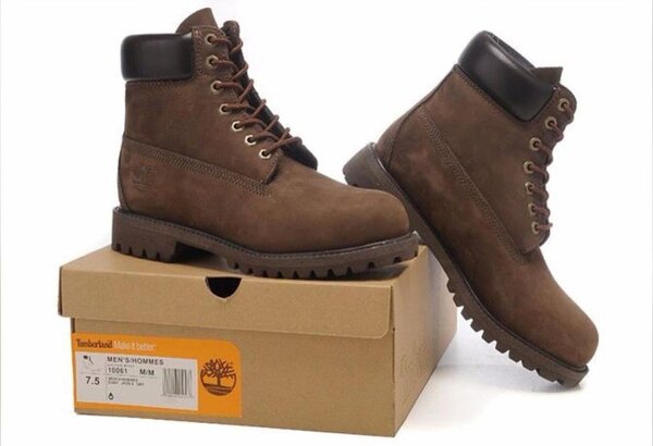 Bottes en cuir pour hommes