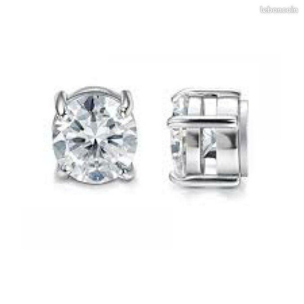 Boucles d'oreilles aimanté