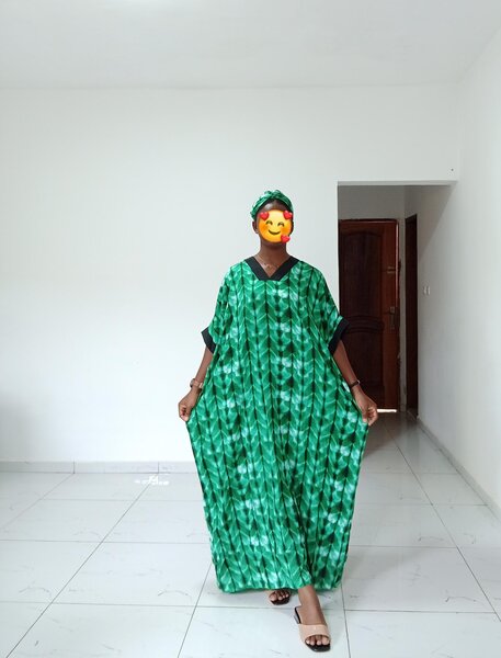Boubou + foulard