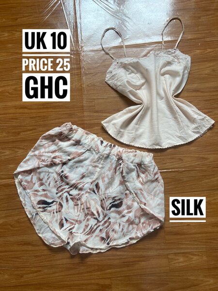 Silk nightwear