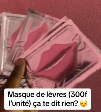 Masque pour les lèvres