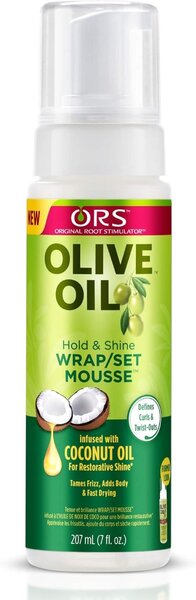 Mousse cheveuà l'huile d'olive
