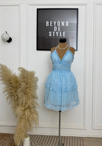 SWEET GIRL TEXTURED DRESS