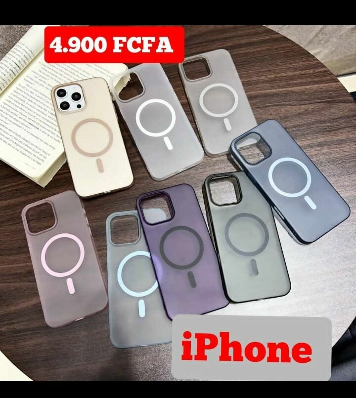 Coque iPhone Transparente MagSafe