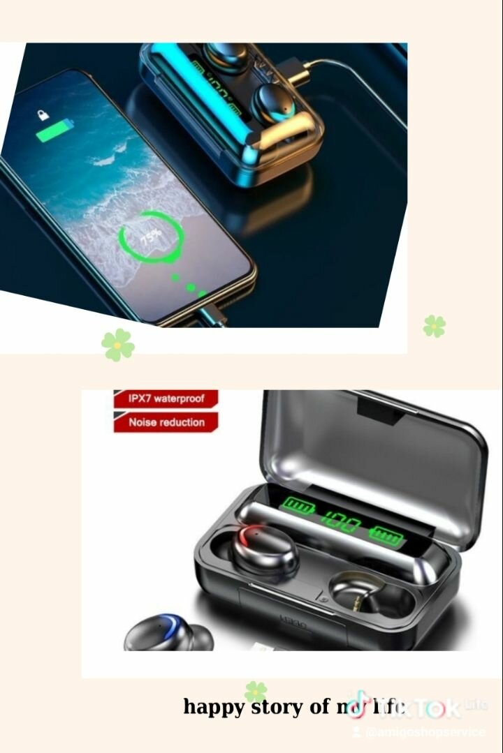 Écouteurs bluetooth f9