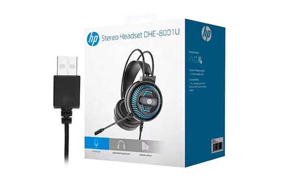 Casque Gamer HP DHE-8001U