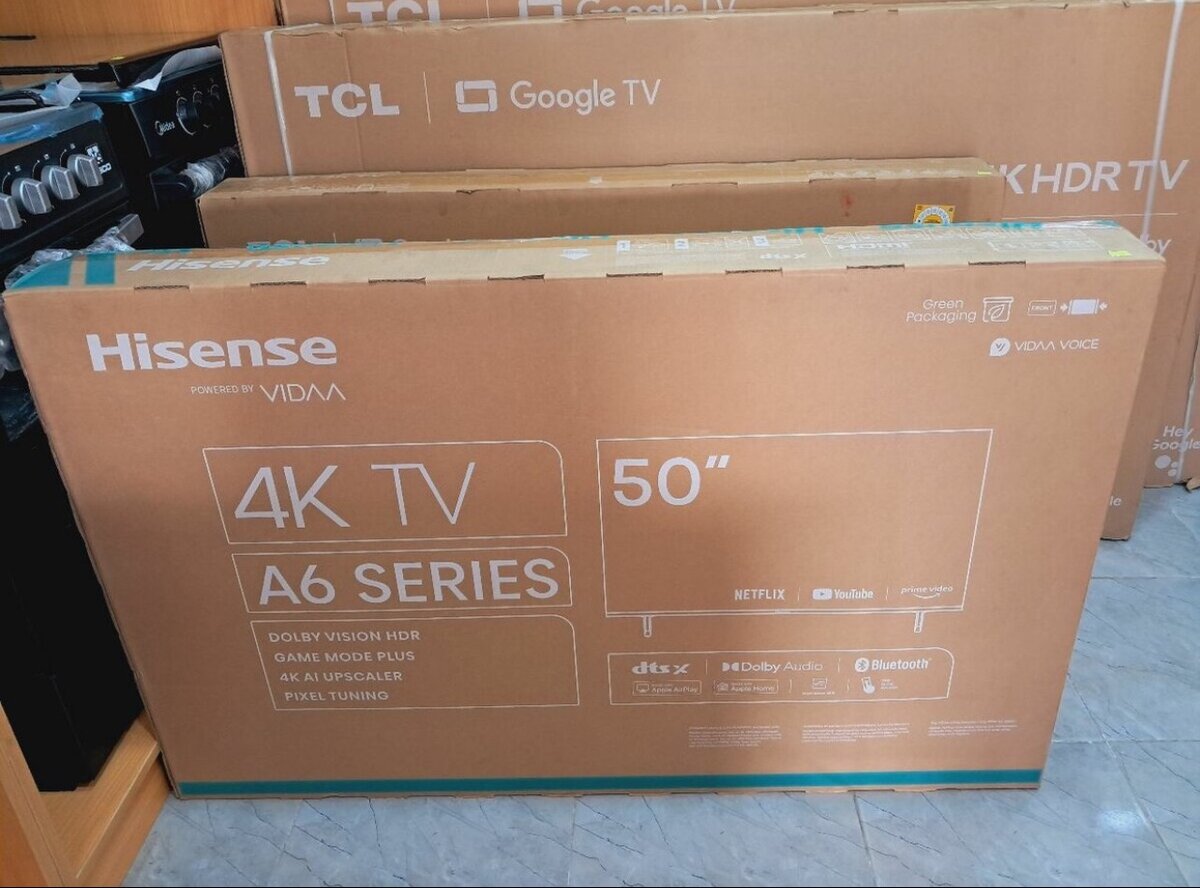 Hisense 50 Smart 4k T2 Television
