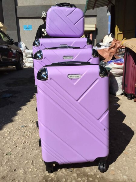 Traveling suitcases