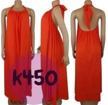 Dress, orange