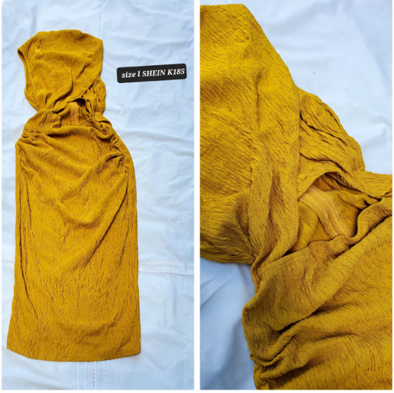 yellow dress
