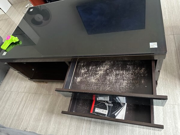 Black coffee table