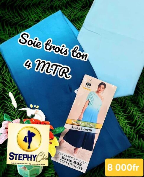 Tissu en Soie 4 Mètres