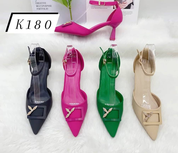 shoes with buckle