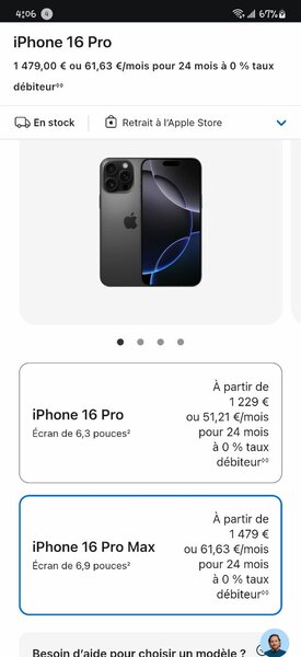 iPhone 16 Pro Max CE scellé