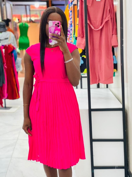 Robe rose