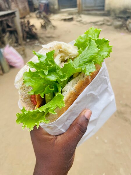 Wrap végétarien frais